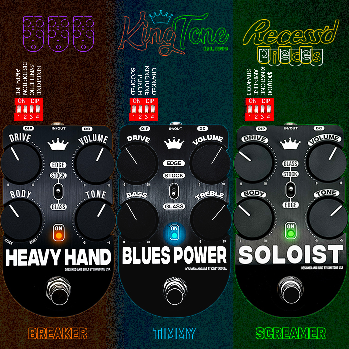 Guitar Pedal X - GPX Blog - And then there were 3 - King Tone adds